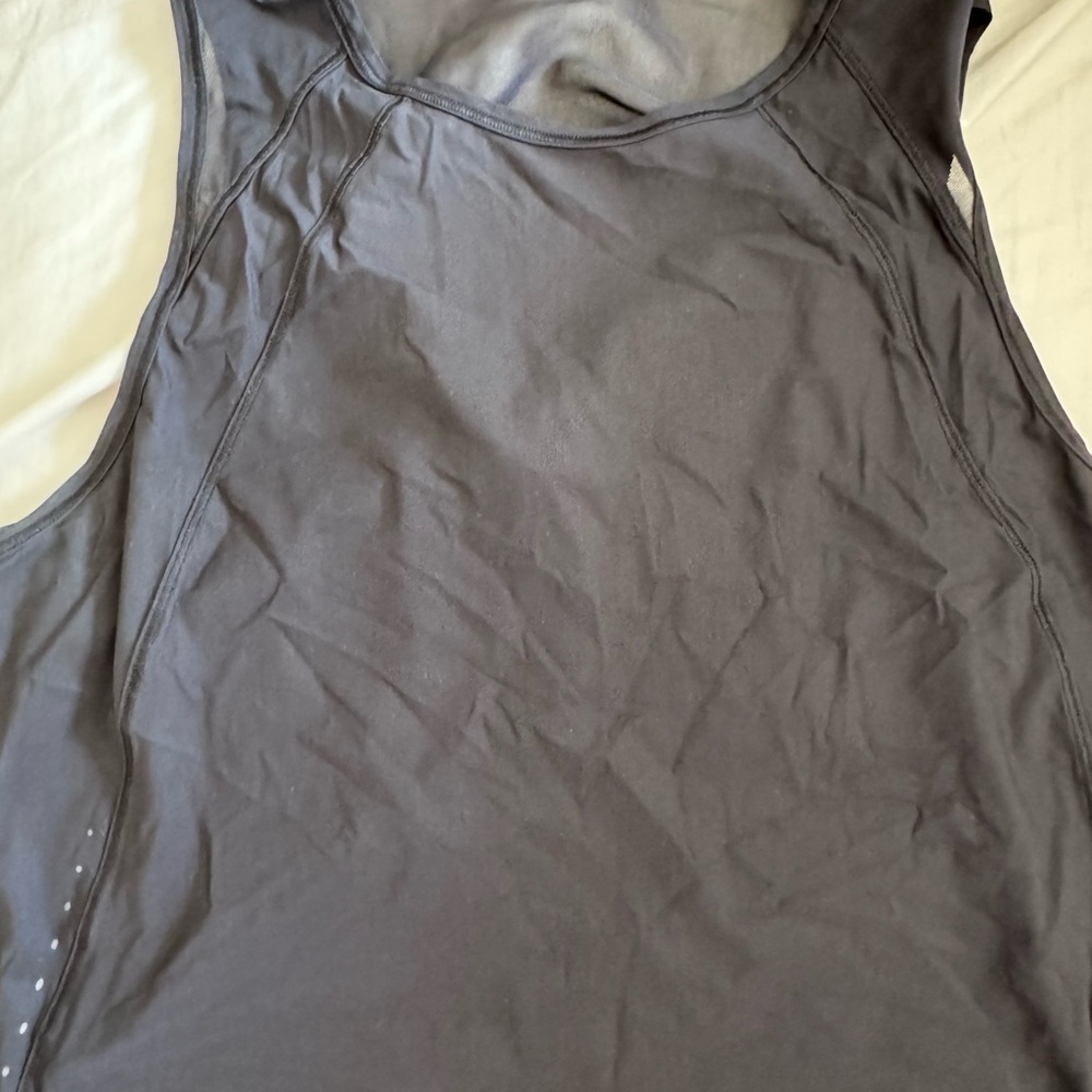 lululemon athletica Black Racerback Tank Top